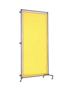 รั้วป้องกันแสงเชื่อมแบบเชื่อมต่อ 1020 สีเหลือง