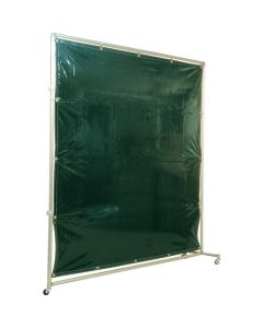 Eye-Protective Screen Against Welding Glare With Aluminum Frame