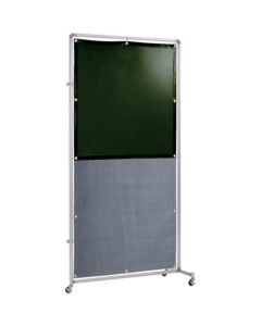 Dual Partition against Welding Sparks and Light
