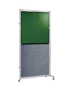 Dual Partition against Welding Sparks and Light