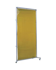 Eye-Protective Screen Against Welding Glare With Aluminum Frame