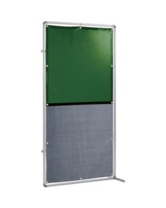 Dual Partition against Welding Sparks and Light