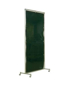 Eye-Protective Screen Against Welding Glare With Aluminum Frame