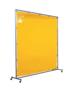 Eye-Protective Screen Against Welding Glare With Aluminum Frame