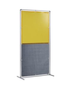 Dual Partition against Welding Sparks and Light