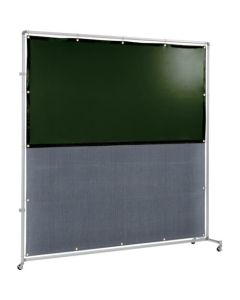 Dual Partition against Welding Sparks and Light