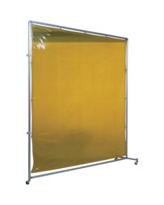 Eye-Protective Screen Against Welding Glare With Aluminum Frame