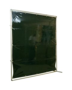 Eye-Protective Screen Against Welding Glare With Aluminum Frame