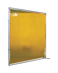 Eye-Protective Screen Against Welding Glare With Aluminum Frame