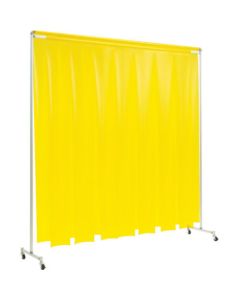 Protective Fence against Welding Glare