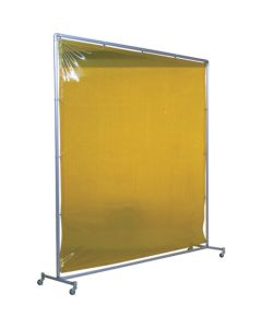 Eye-Protective Screen Against Welding Glare With Aluminum Frame