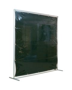 Eye-Protective Screen Against Welding Glare With Aluminum Frame