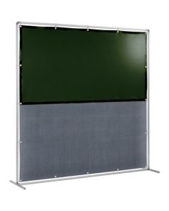 Dual Partition against Welding Sparks and Light