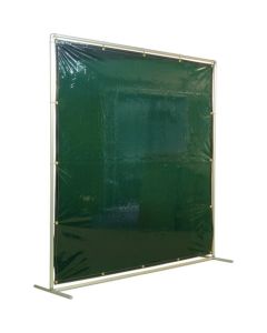 Eye-Protective Screen Against Welding Glare With Aluminum Frame