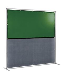 Dual Partition against Welding Sparks and Light