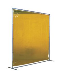 Eye-Protective Screen Against Welding Glare With Aluminum Frame