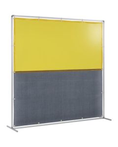 Dual Partition against Welding Sparks and Light