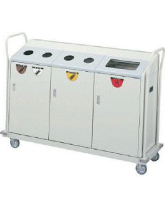 กล่องรีไซเคิลถังขยะในอาคาร (สถานี) RBK-500TRP พกพาได้ 1 ชั้น