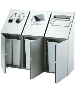 ถังขยะในอาคาร กล่องเก็บฝุ่น NK-4245 (3 สถานี)
