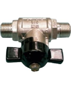 Ball valve MM1/4 with butterfly lever Z038