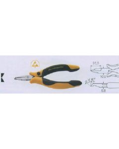 Oblique end cutting nippers Professional ESD 1เส้น