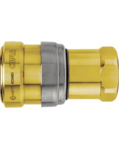 ข้อต่อแบบ Zero Spill Coupler ทองเหลือง ยางไนไตรล์ NBR (SG) ขนาดการติดตั้งคู่ R1/4 (42806)
