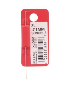 Hex End L-Wrench Extra Long