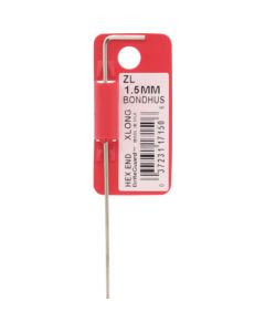 Hex End L-Wrench Extra Long