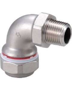 ข้องอล็อค Z เส้นผ่านศูนย์กลางที่กำหนด (A) 20X20เส้นผ่านศูนย์กลางที่กำหนด (B) 3/4X3/4