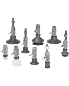 แผ่นดูดฝุ่นชนิดสกัดสูญญากาศแนวตั้ง แผ่น 25Φ ข้อต่อสำหรับติดตั้ง สกรูตัวผู้ M6 x 1
