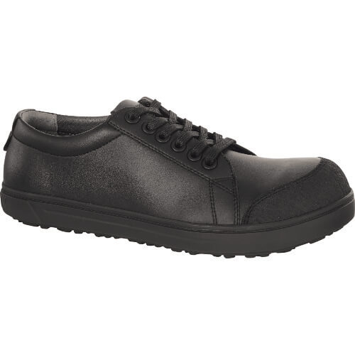 Artificial Leather Safety Shoes with Steel Toe Cap QS500 1คู่