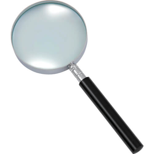 Magnifier with Ebonite Handle 1อัน