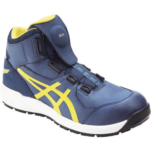 WINJOB CP304 BOA Mako Blue x  Vibrant Yellow แบรนด์ ASICS