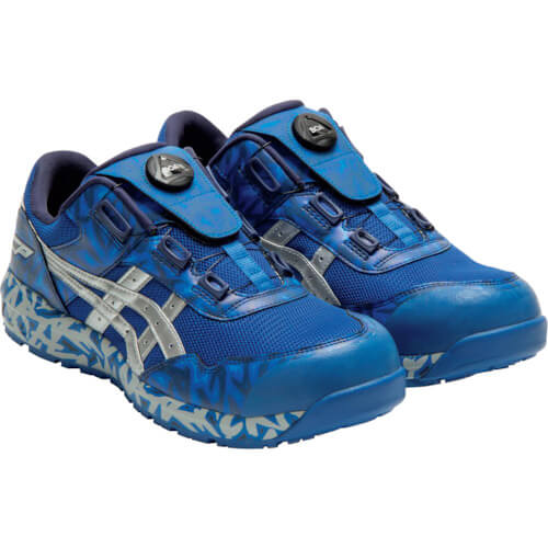 WINJOB BLUE BOA Imperial Blue x  Pure Silver แบรนด์ ASICS