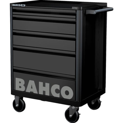 รถเข็นเก็บเครื่องมือเหล็ก สีดำ 5 ชั้น