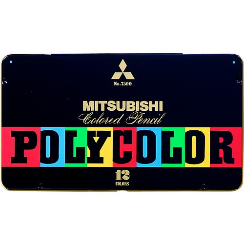 ดินสอสีโพลีคัลเลอร์ 12 สี