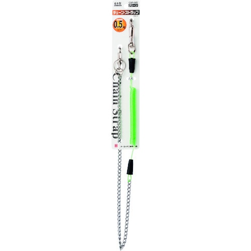 สายรัดเชือกกันตก (พร้อมลวดสแตนเลส) สำหรับน้ำหนัก 0.5 กก. สีเขียว