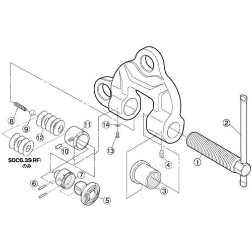 สกรูยึดแคมสกรู