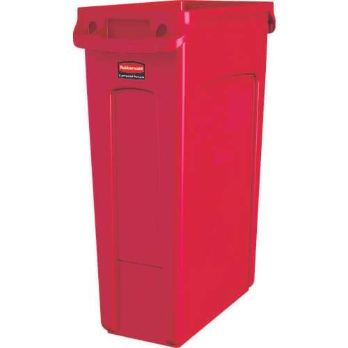Slim Jim Container with Venting Channels