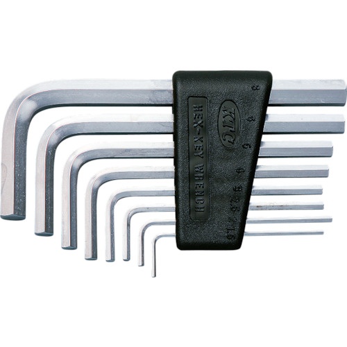 ชุดประแจหกเหลี่ยมมาตรฐานรูปตัวแอลเกรดสูง (8 ชิ้น)