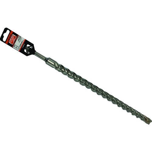 ดอกสว่านเจาะคอนกรีต SDS Plus 4 หัวตัด ความยาวรวม 450 มม. เส้นผ่านศูนย์กลางการตัด 22 มม.