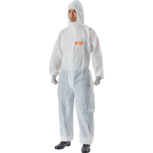 LIVMOA2000 Highly Air Permeable Chemical Protective Clothing 1ชุด
