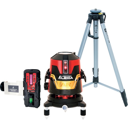 ชุดรับสัญญาณและขาตั้งกล้องเลเซอร์หุ่นยนต์ LEXIA 51AR สีแดง