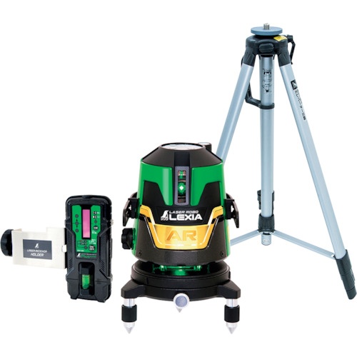 ชุดรับสัญญาณและขาตั้งกล้อง Laser Robot LEXIA 51AR สีเขียว