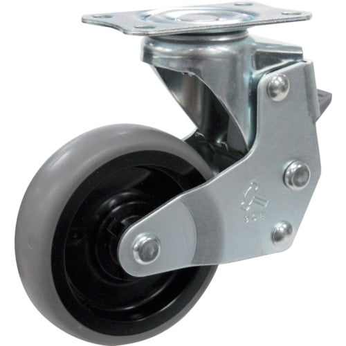 แผ่นรองกันกระแทก Hammer Cushion Shizuka Series แบบหมุน SP พร้อมล้ออีลาสโตเมอร์ B 75 มม.