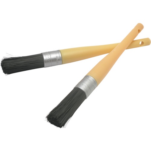 แปรงทำความสะอาดชิ้นส่วน 2 ชิ้น