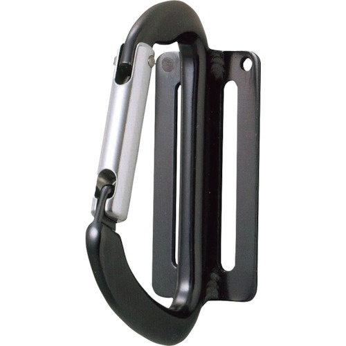 ตะขอเครื่องมือแบบคาราบิเนอร์อลูมิเนียม F-25-BL สีดำ