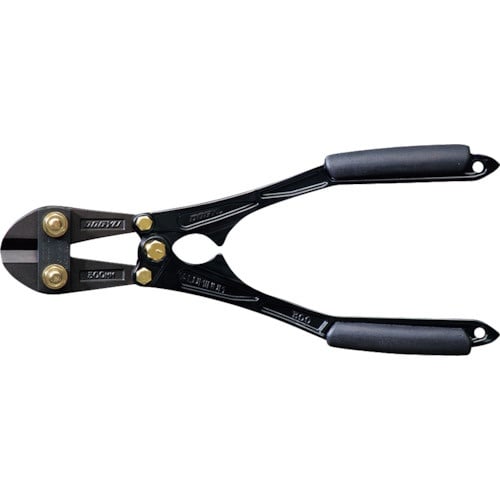 เครื่องตัดเหล็กอลูมิเนียม ด้ามจับโค้ง (สั่งทำ) ใบมีดปรับได้ 300 มม. สีดำทอง