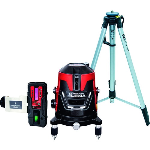 ชุดรับสัญญาณและขาตั้งกล้องเลเซอร์หุ่นยนต์ LEXIA 31 สีแดง