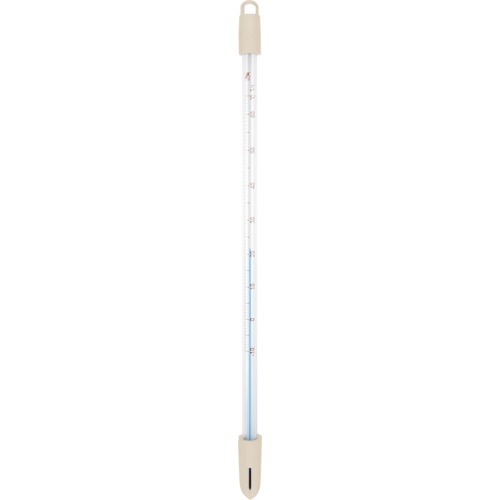 เทอร์โมมิเตอร์แบบแท่ง H-7C ชนิดของเหลวสีฟ้า ช่วงอุณหภูมิ -10 ถึง 65℃ ความยาว 30 ซม. พร้อมกล่อง